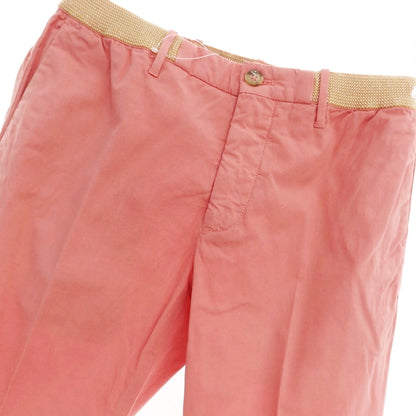 [Used] INCOTEX stretch cotton easy slacks pants, pink [46] [Condition rank B] [Men&