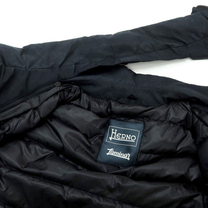 【中古】ヘルノ Herno Laminar GORE-TEX ゴアテックス ダウンジャケット ブラック【 46 】【 状態ランクC 】【 メンズ 】