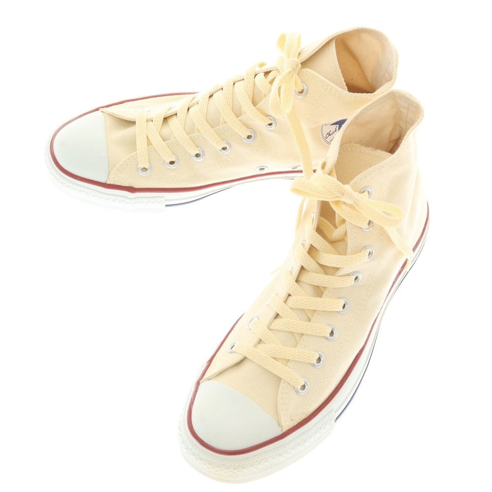 [Used] [Unused] Converse All Star Canvas High-Cut Sneakers Cream [27.5cm] [Condition Rank S] [Men&