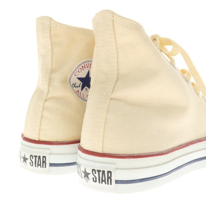 [Used] [Unused] Converse All Star Canvas High-Cut Sneakers Cream [27.5cm] [Condition Rank S] [Men&