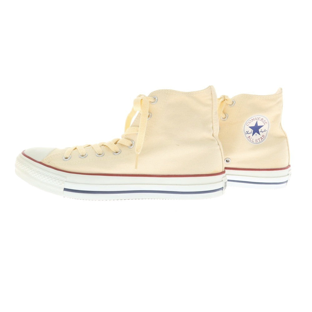 [Used] [Unused] Converse All Star Canvas High-Cut Sneakers Cream [27.5cm] [Condition Rank S] [Men&