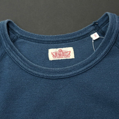 [Used] Hollywood Ranch Market crew neck short sleeve shirt, peacock blue [3] [Condition: C] [Men&