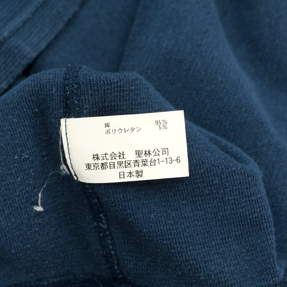 [Used] Hollywood Ranch Market crew neck short sleeve shirt, peacock blue [3] [Condition: C] [Men&