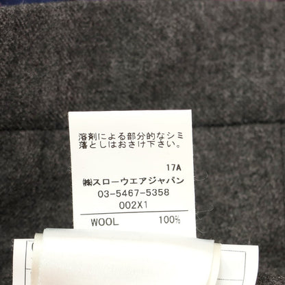 【中古】インコテックス INCOTEX SUPER120’ｓウール ドレススラックスパンツ ダークグレー【 46 】【 状態ランクB 】【 メンズ 】