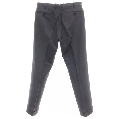 [Used] INCOTEX Wool Dress Slacks Pants Dark Gray [48] [Condition Rank C] [Men&