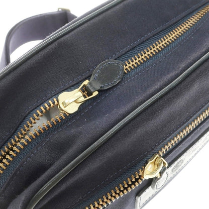 [Used] GANZO Canvas Leather Shoulder Bag Navy [Condition Rank B] ​​[Men&