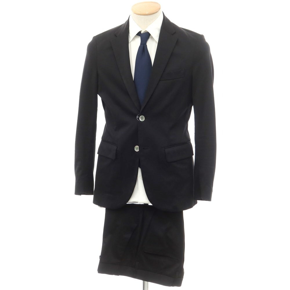 [Used] EDIFICE Cotton Polyester Set-up 2-Button Suit Black [Size 42] [BLK] [S/S] [Condition Rank C] [Men&