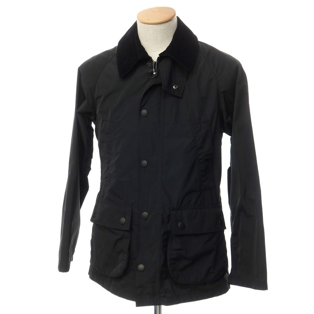 【中古】バーブァー Barbour BEDALE ポリエステル ハンティングジャケット ブラック【サイズ34】【BLK】【S/S】【状態ランクB】【メンズ】【759496】