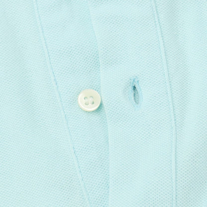 [Used] LACOSTE Pique Stretch Cotton Short Sleeve Polo Shirt Light Blue [2] [Condition Rank C] [Unisex]
 [BPD]