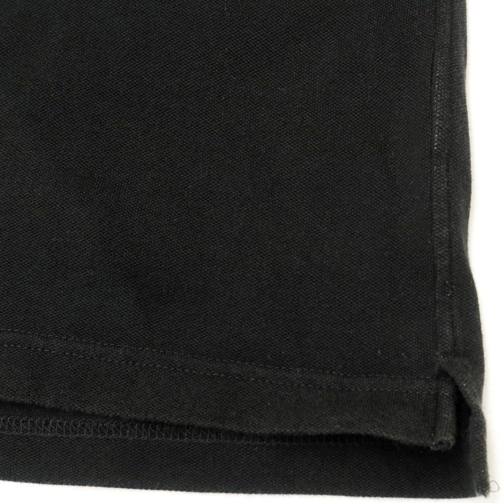 [Used] LACOSTE Pique Stretch Cotton Short Sleeve Polo Shirt Black [2] [Condition Rank C] [Men&