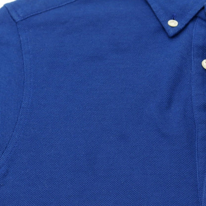 [Used] LACOSTE Pique Cotton Short Sleeve Polo Shirt Blue [2] [Condition Rank C] [Unisex]
 [BPD]