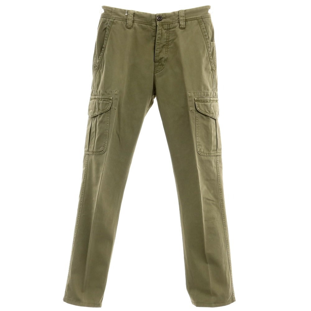 [Used] GTA TWISTED Cotton Cargo Casual Slacks Pants
 Olive [Size 42] [GRN] [S/S] [Condition Rank C] [Men&