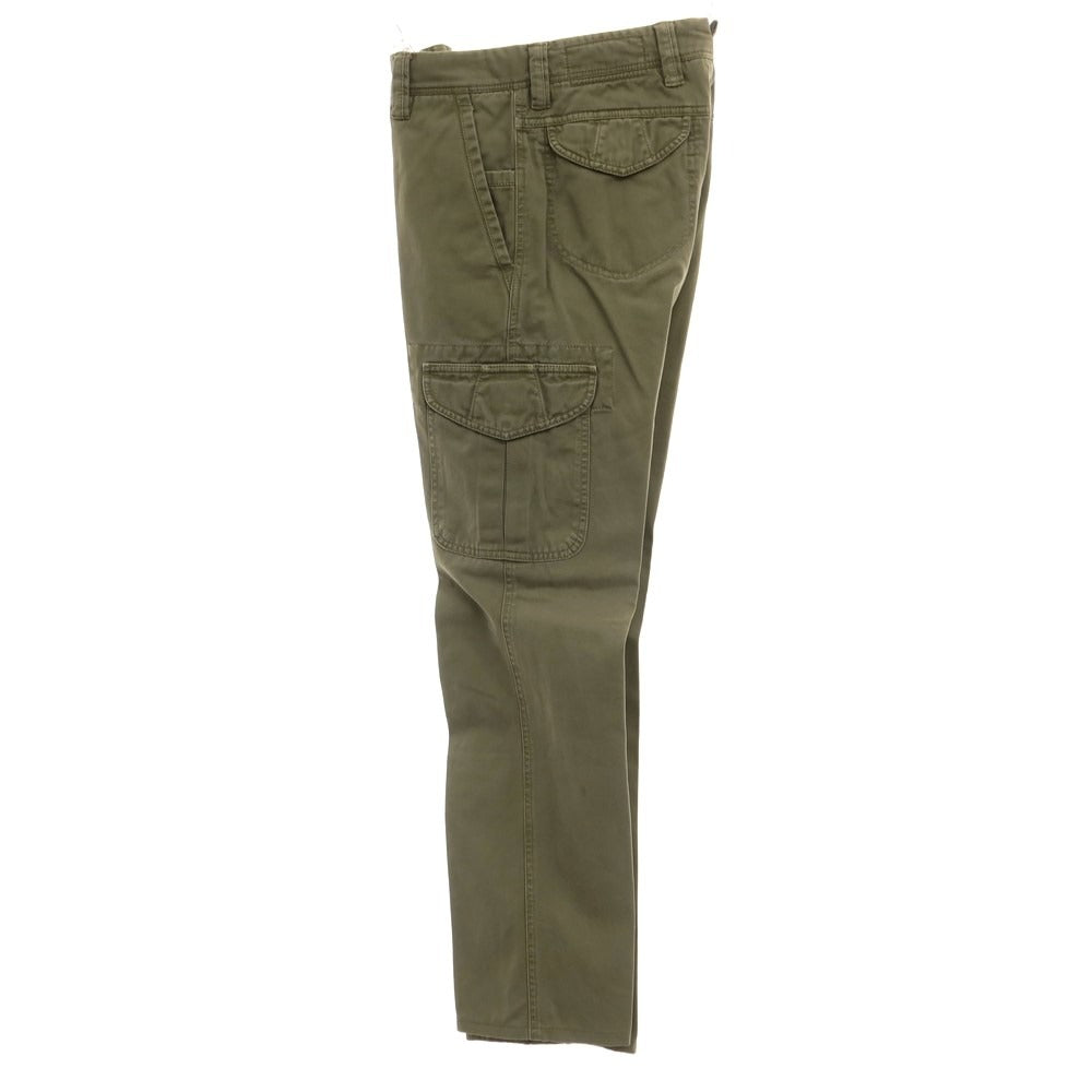 [Used] GTA TWISTED Cotton Cargo Casual Slacks Pants
 Olive [Size 42] [GRN] [S/S] [Condition Rank C] [Men&