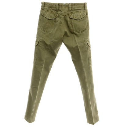 [Used] GTA TWISTED Cotton Cargo Casual Slacks Pants
 Olive [Size 42] [GRN] [S/S] [Condition Rank C] [Men&