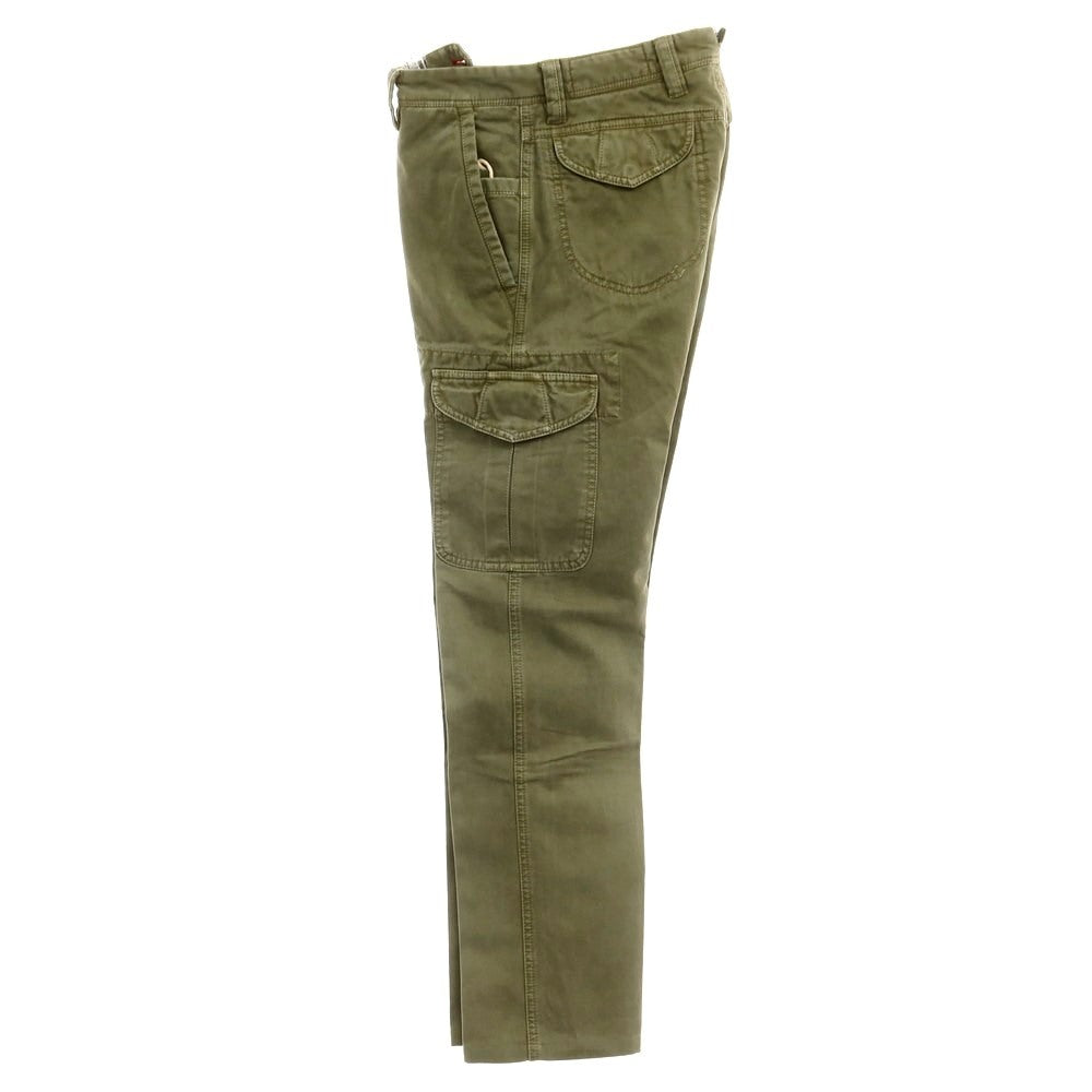 [Used] GTA TWISTED Cotton Cargo Casual Slacks Pants
 Olive [Size 42] [GRN] [S/S] [Condition Rank C] [Men&