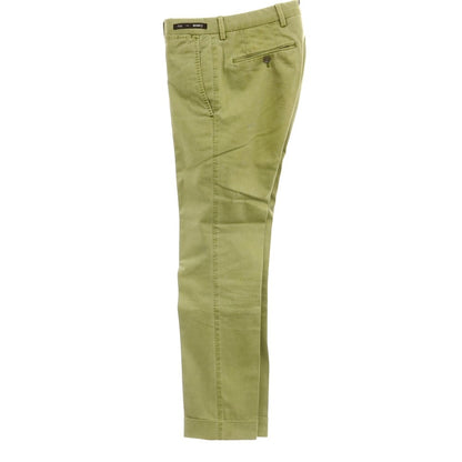 [Used] PT01 BEAMS F special order cotton casual slacks pants
 Tea Green [Size 42] [GRN] [S/S] [Condition Rank C] [Men&