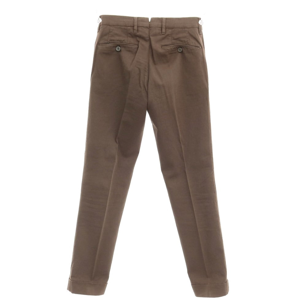 [Used] PT01 BEAMS F special order cotton casual slacks pants
 Brown [Size 42] [BRW] [S/S] [Condition Rank C] [Men&