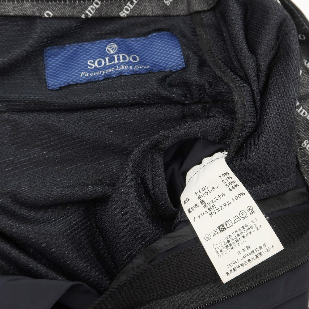 [Used] Solido Stretch Nylon Casual Slacks Pants Dark Navy [Size 1] [NVY] [S/S] [Condition Rank B] [Men&