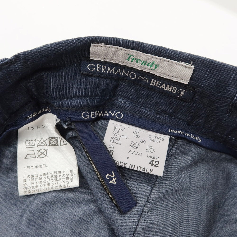 [Used] GERMANO Cotton Shorts Navy [Size 42] [NVY] [S/S] [Condition Rank B] [Men&