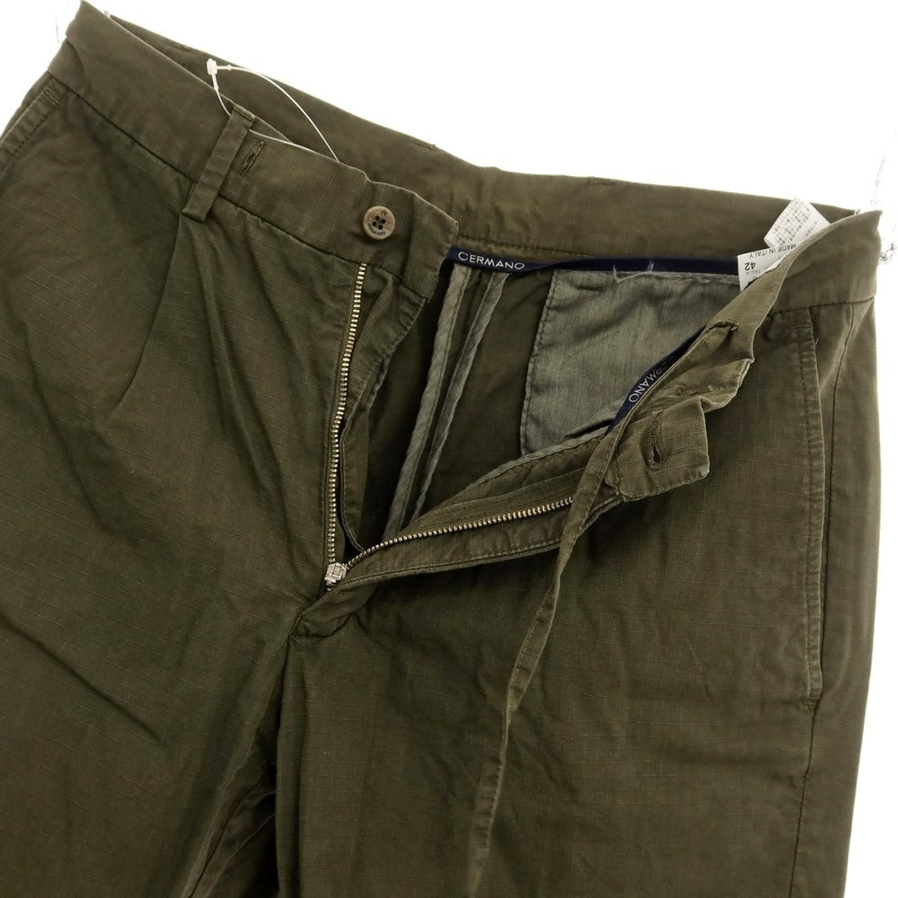 [Used] GERMANO Cotton Shorts Olive [Size 42] [GRN] [S/S] [Condition Rank B] [Men&