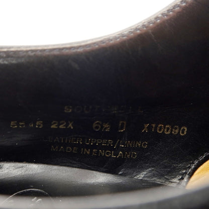 【中古】クロケットアンドジョーンズ CROCKETT&amp;JONES SOUTHWELL ハンドグレード スエード ダブルモンク ドレスシューズ ブラック【 6　1/2　D 】【 状態ランクC 】【 メンズ 】
[BPD]