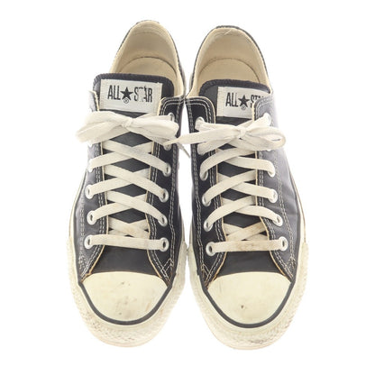 [Used] Converse All Star Leather Low-Cut Sneakers Black [26] [Condition Rank C] [Men&