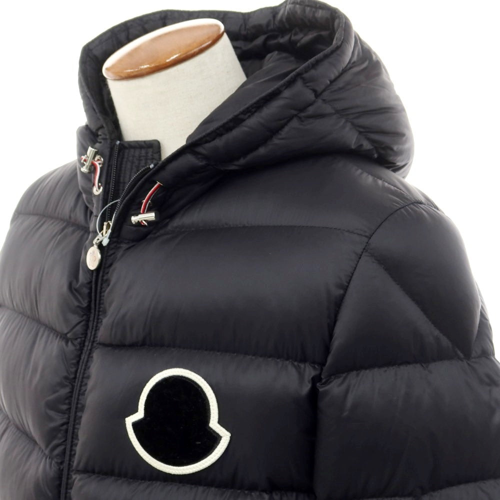 【中古】モンクレール MONCLER ナイロン フーデッド ダウンジャケット ブラック【 2 】【 状態ランクB 】【 メンズ 】