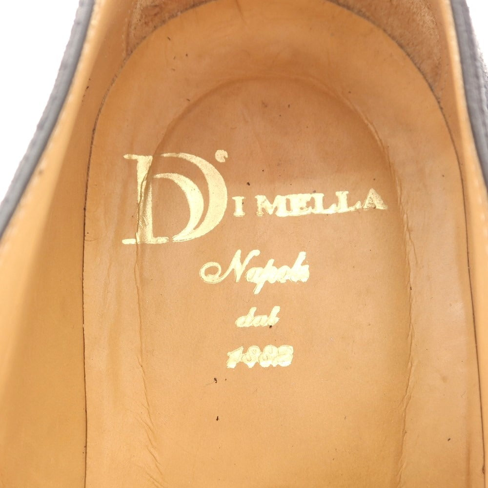 [Used] DI MELLA Suede Double Monk Dress Shoes Black [8] [Condition Rank B] [Men&