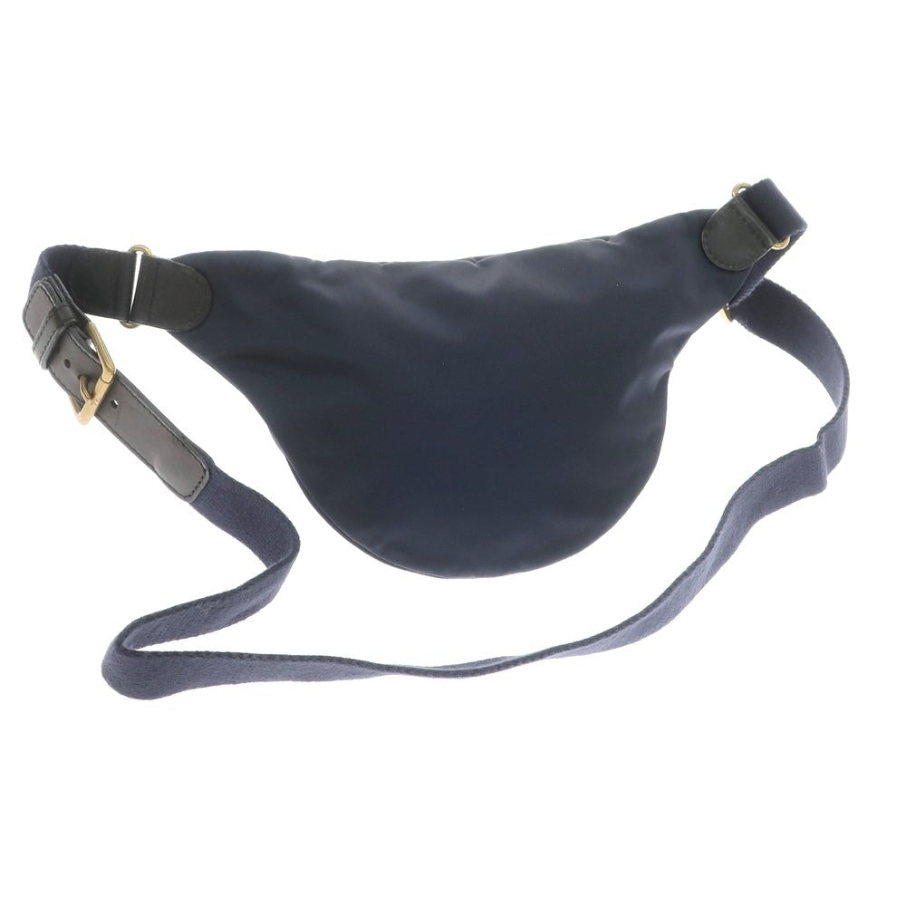 [Used] Felisi 1039 Nylon Leather Shoulder Bag Waist Bag Navy x Black [-] [Condition Rank A] [Men&