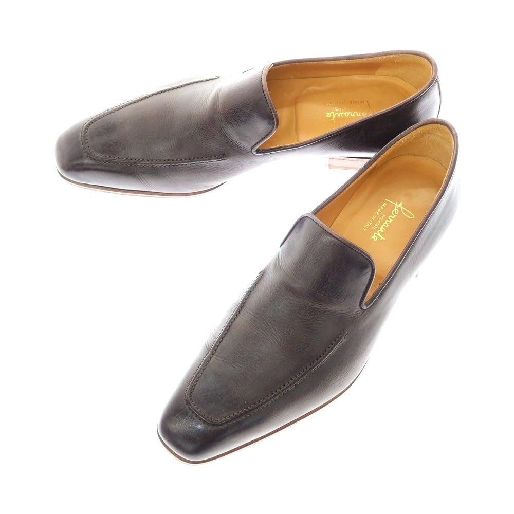 [Used] Ferrante FERRANTE U-tip Vamp Loafer Khaki Brown [9] [Condition Rank B] ​​[Men&