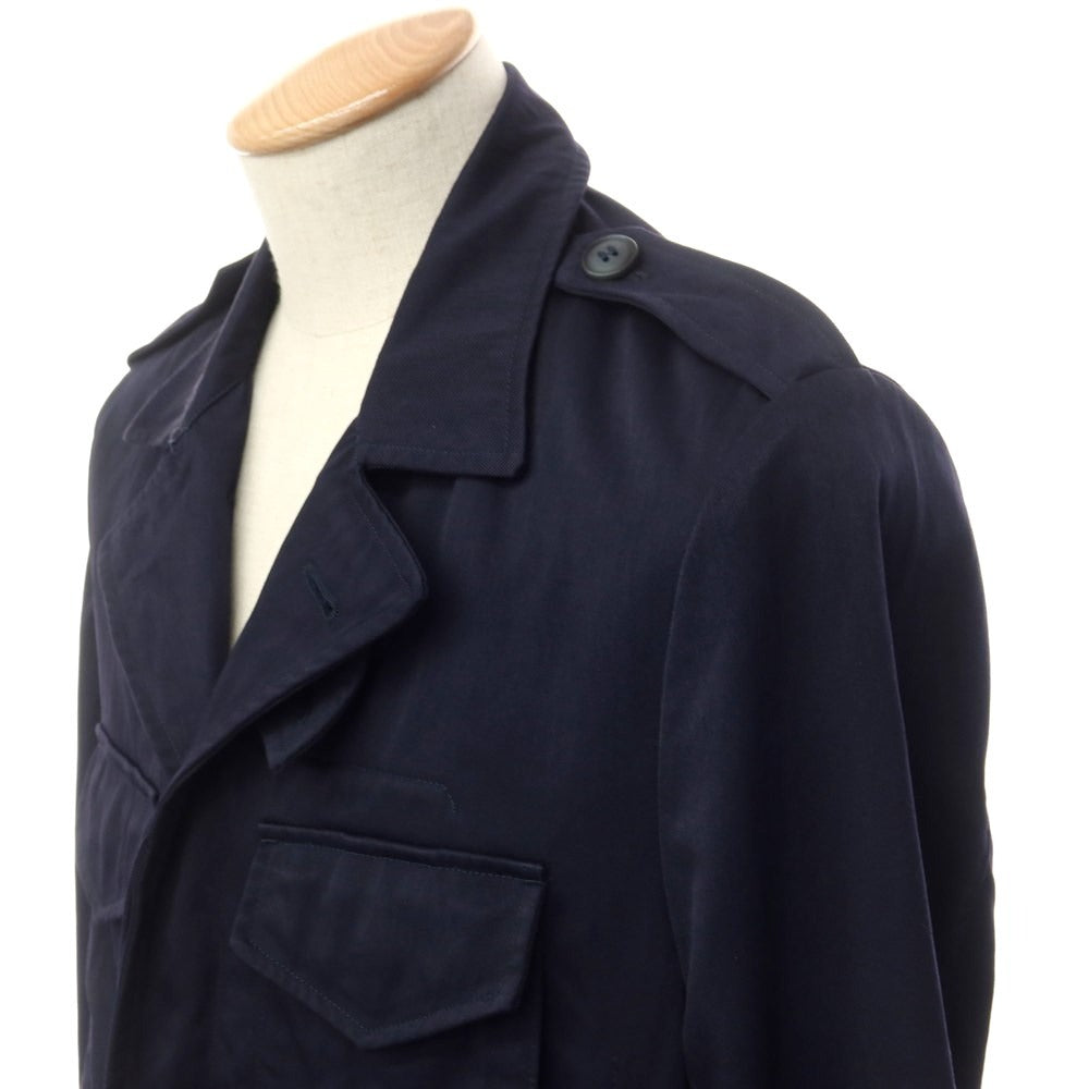 [Used] CRUCIANI Nylon Military Jacket Navy [Size 44] [NVY] [S/S] [Condition Rank C] [Men&