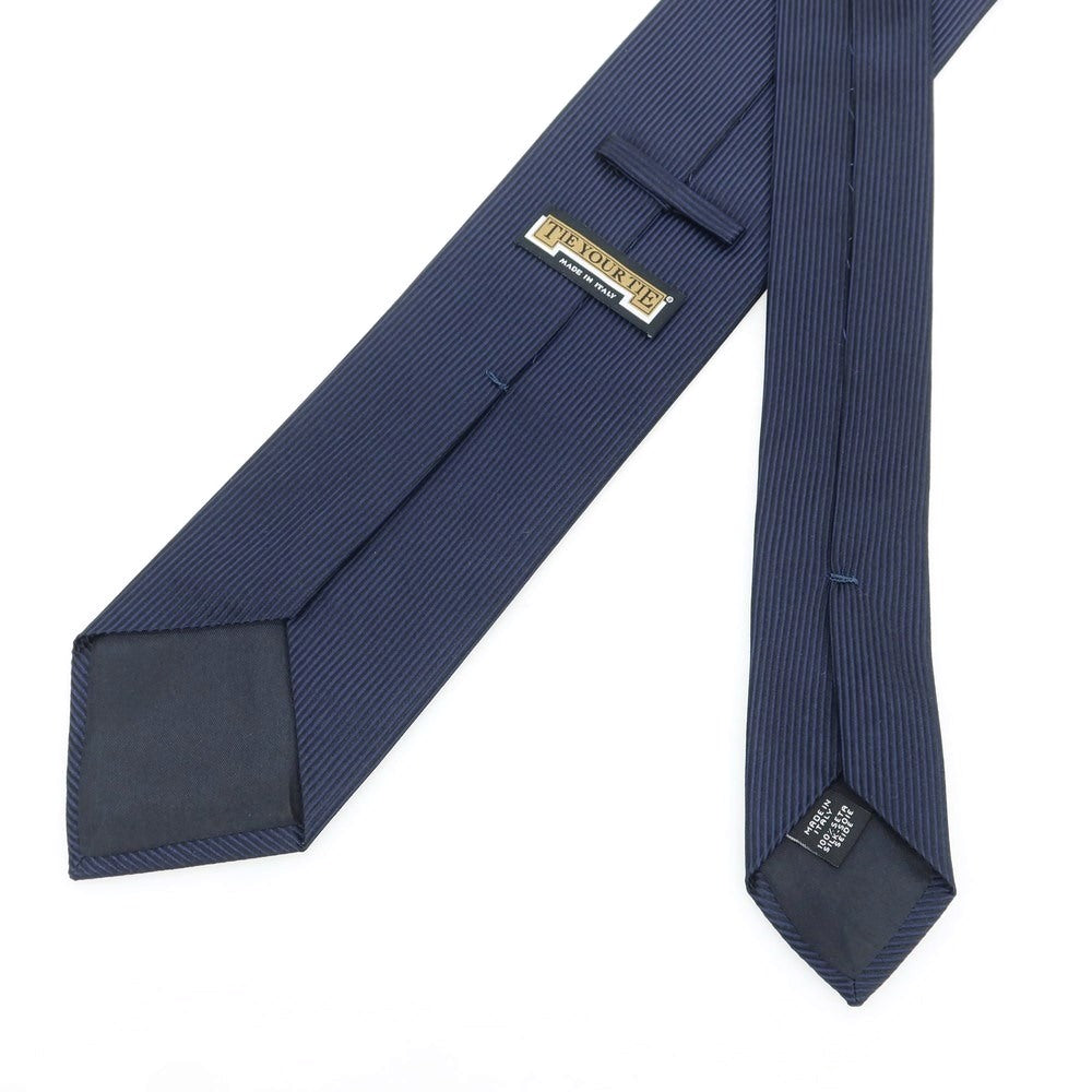 【中古】タイユアタイ TIE YOUR TIE シルク ネクタイ ネイビー【サイズ－】【NVY】【S/S/A/W】【状態ランクA】【メンズ】【759174】