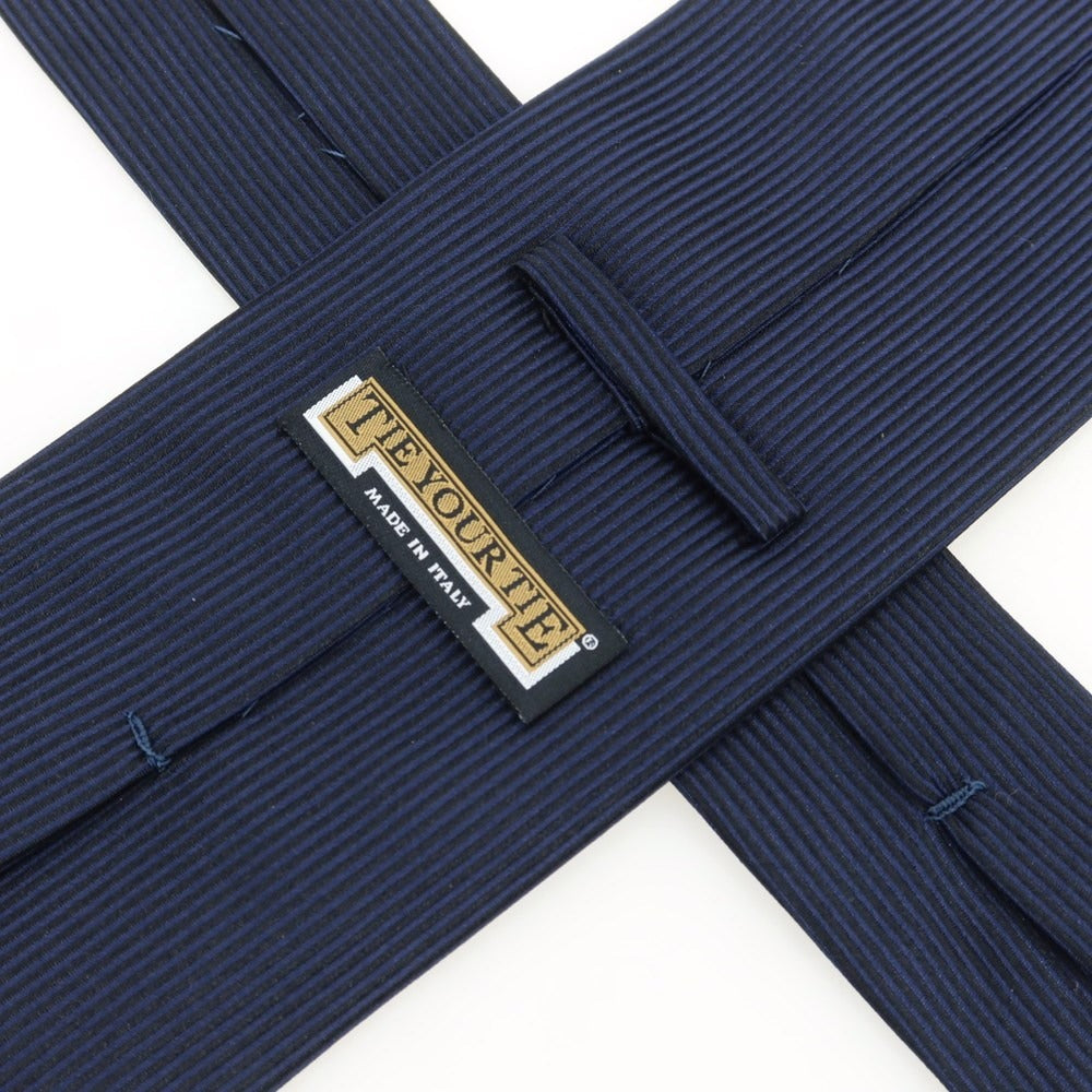 【中古】タイユアタイ TIE YOUR TIE シルク ネクタイ ネイビー【サイズ－】【NVY】【S/S/A/W】【状態ランクA】【メンズ】【759174】