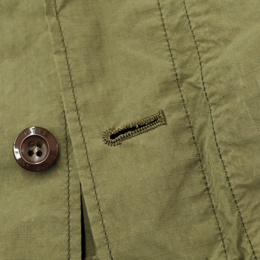 [Used] TATRAS polyester nylon work jacket, olive [Size 1] [GRN] [S/S] [Condition Rank B] [Men&