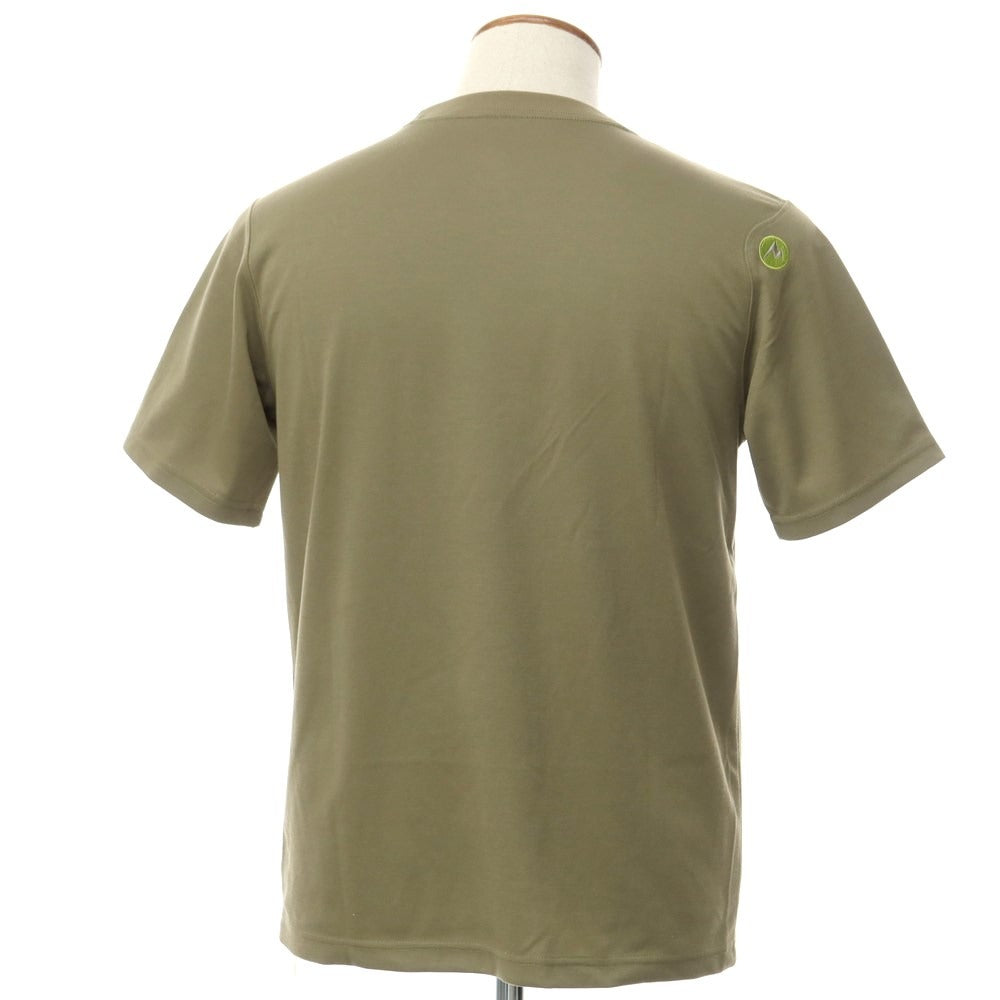 [Used] Marmot MARMOT polyester printed short sleeve T-shirt olive [M] [Condition rank B] [Men&