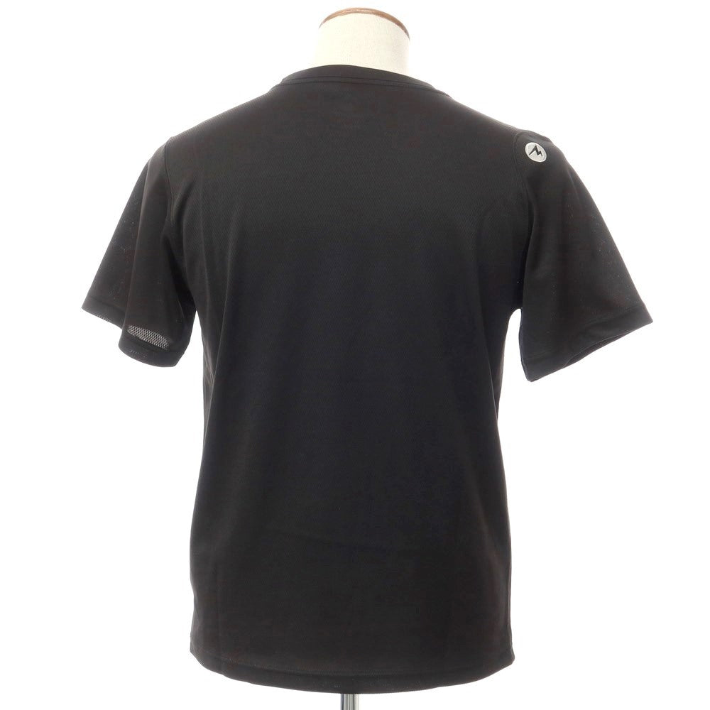 [Used] Marmot MARMOT polyester printed short sleeve T-shirt black [M] [Condition rank B] [Men&