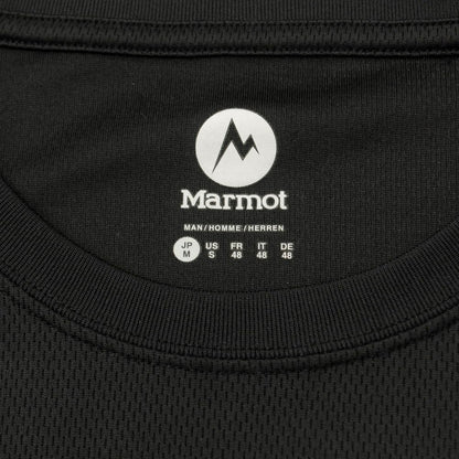 [Used] Marmot MARMOT polyester printed short sleeve T-shirt black [M] [Condition rank B] [Men&