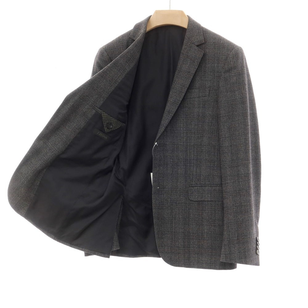 【中古】ジーゼニア Z Zegna ウール チェック 2つボタンスーツ グレー【 46 】【 状態ランクB 】【 メンズ 】
[APD]