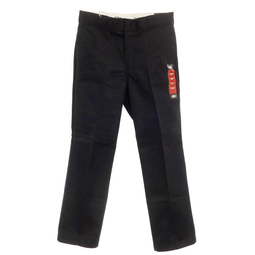 [Used] [Unused] Dickies Polyester Cotton Work Pants Black [Size 34] [BLK] [S/S] [Condition Rank S] [Men&