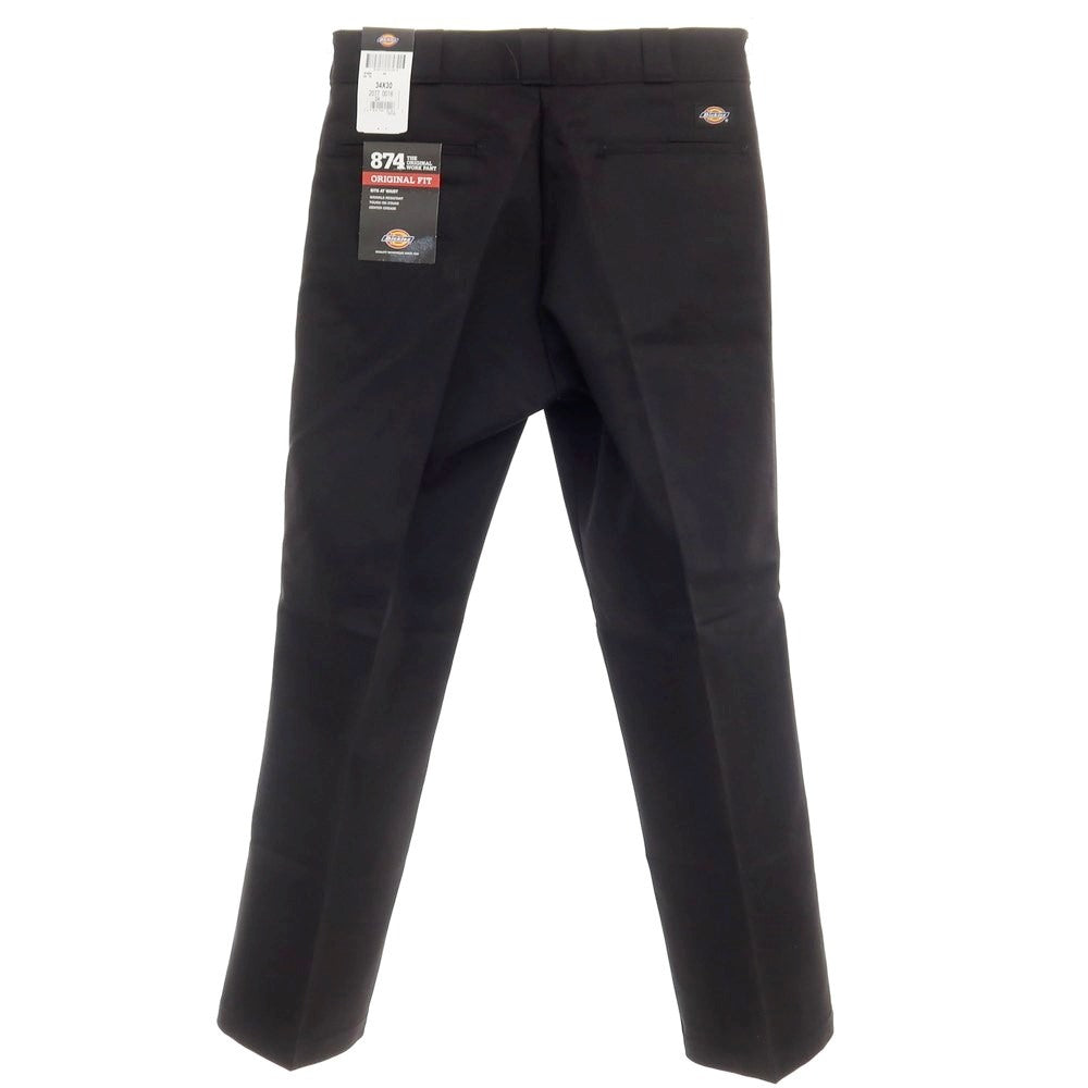 [Used] [Unused] Dickies Polyester Cotton Work Pants Black [Size 34] [BLK] [S/S] [Condition Rank S] [Men&