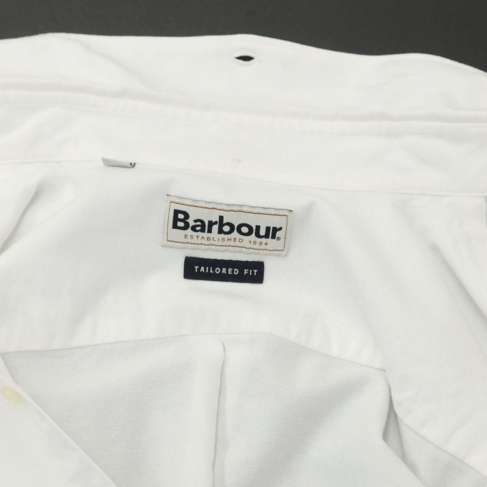 【中古】バーブァー Barbour コットン ボタンダウン カジュアルシャツ ホワイト【サイズM】【WHT】【S/S/A/W】【状態ランクB】【メンズ】【759494】
[APD]