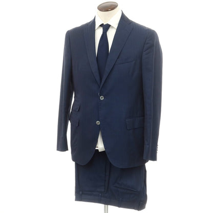 [Used] THE GIGI Cotton Herringbone Set-up 2-Button Suit Navy [Size 52] [NVY] [S/S] [Condition Rank C] [Men&