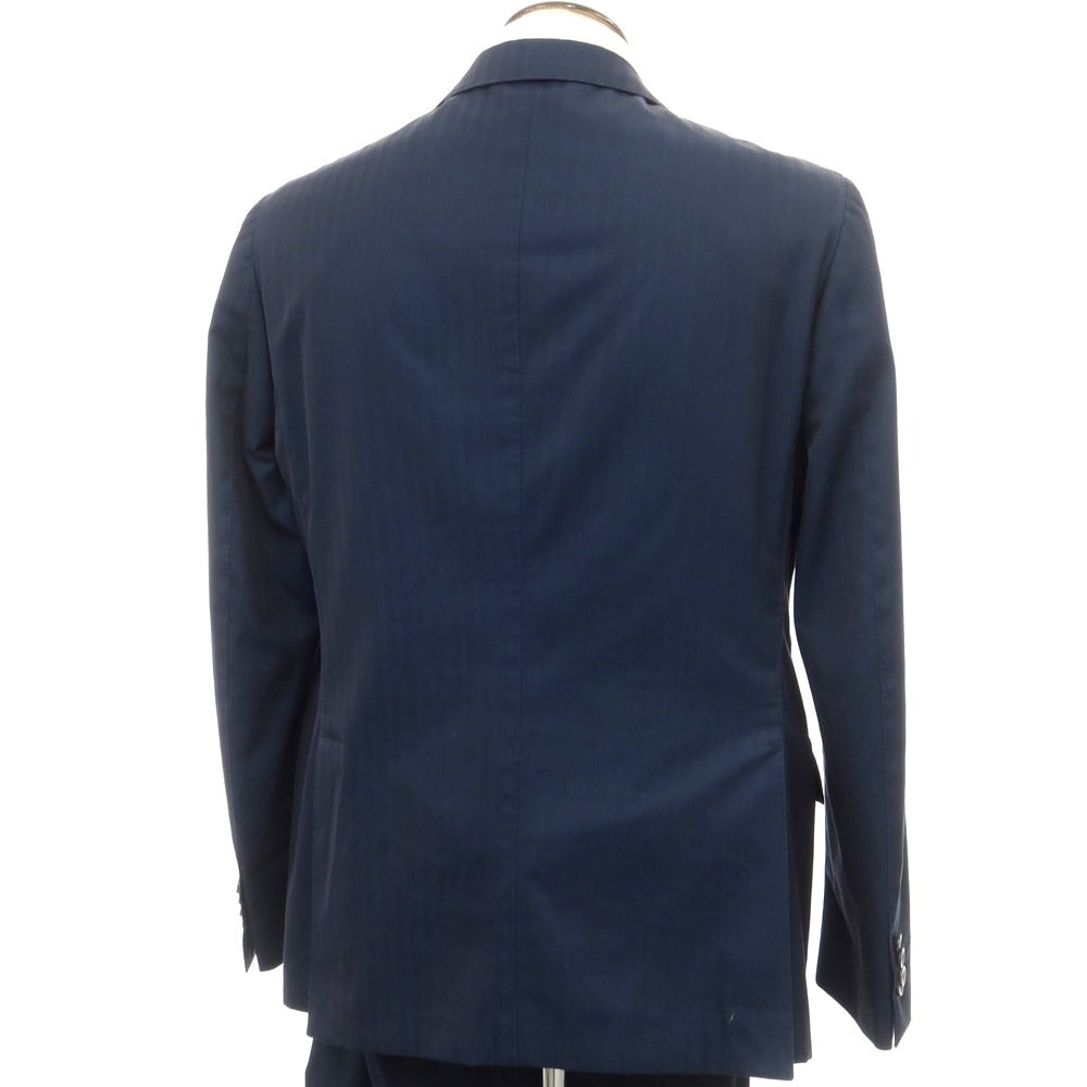 [Used] THE GIGI Cotton Herringbone Set-up 2-Button Suit Navy [Size 52] [NVY] [S/S] [Condition Rank C] [Men&