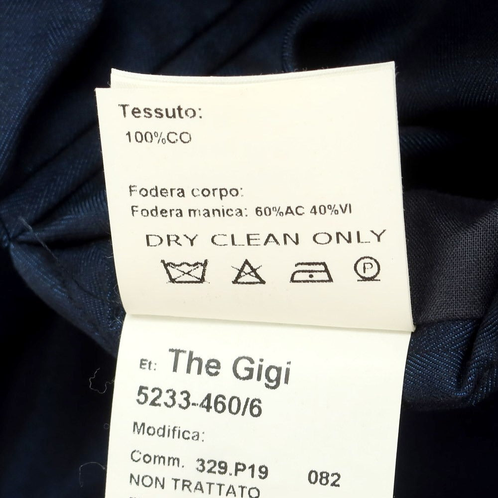 【中古】ザ ジジ THE GIGI コットン ヘリンボーン セットアップ 2つボタンスーツ ネイビー【サイズ52】【NVY】【S/S】【状態ランクC】【メンズ】【759296】
[APD]