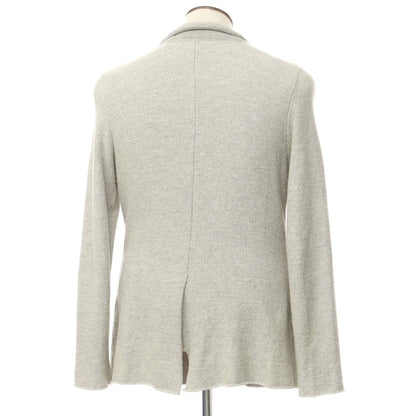 [Used] Albarena cotton knit jacket
 Light gray [Size XL] [GRY] [S/S] [Condition rank C] [Men&