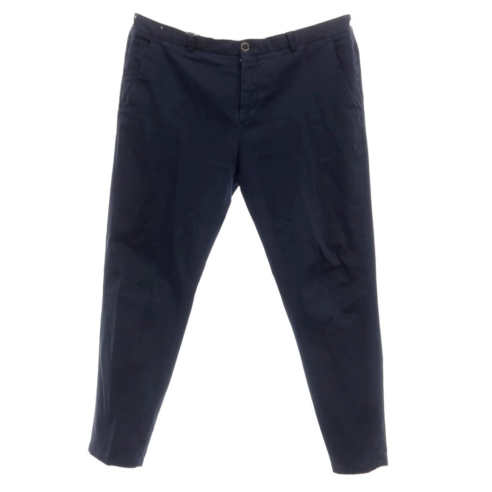 [Used] PT TORINO Cotton Casual Slacks Pants Navy [Size 38] [NVY] [S/S] [Condition Rank C] [Men&