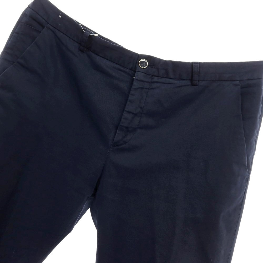 [Used] PT TORINO Cotton Casual Slacks Pants Navy [Size 38] [NVY] [S/S] [Condition Rank C] [Men&