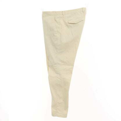 [Used] PT TORINO Cotton Casual Slacks Pants Cream [Size 38] [WHT] [S/S] [Condition Rank C] [Men&