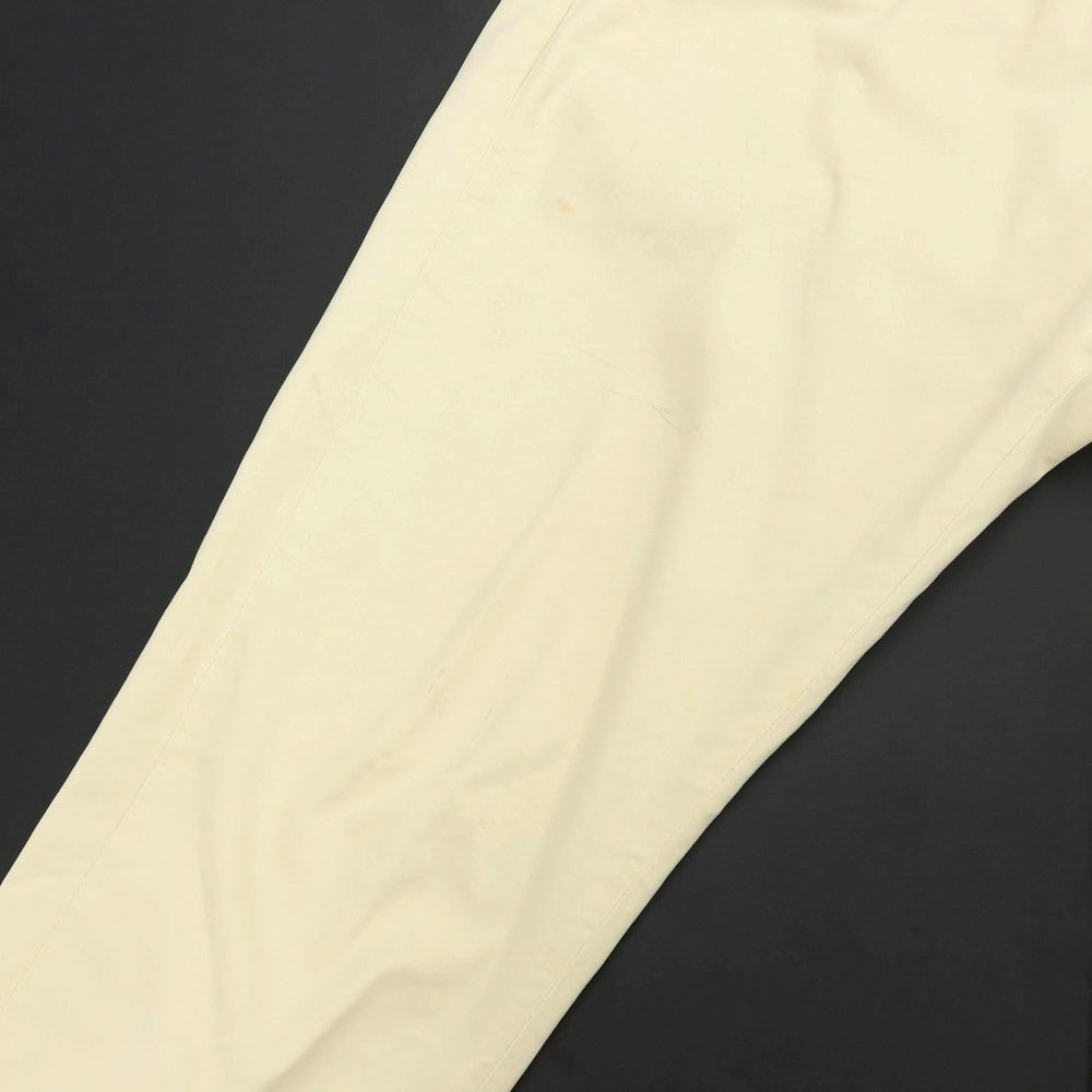 [Used] PT TORINO Cotton Casual Slacks Pants Cream [Size 38] [WHT] [S/S] [Condition Rank C] [Men&