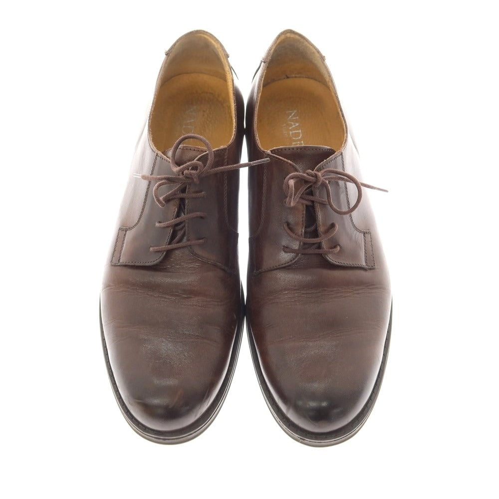 [Used] NADEMO Plain Toe Dress Shoes Brown [44] [Condition Rank C] [Men&